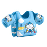 Maxbell Kids Swim Vest Breathable Children Pool Foat for Training Beginners Children Blue Dog