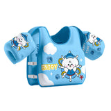 Maxbell Kids Swim Vest Breathable Children Pool Foat for Training Beginners Children Blue Dog