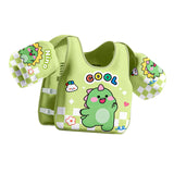 Maxbell Kids Swim Vest Breathable Children Pool Foat for Training Beginners Children Dinosaur