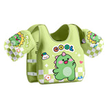 Maxbell Kids Swim Vest Breathable Children Pool Foat for Training Beginners Children Dinosaur