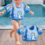 Maxbell Kids Swim Vest Breathable Children Pool Foat for Training Beginners Children Dragon