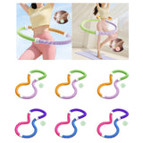 Maxbell Foldable Fitness Hoop Versatile Exercise Ring for Travel Waist Pilate Indoor Green with 0.9kg