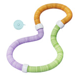 Maxbell Foldable Fitness Hoop Versatile Exercise Ring for Travel Waist Pilate Indoor Green with 1.2kg