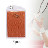 Maxbell 4 Pieces Cooling Towels Sports Towels 32"x12" Soft for Workout Sports Hiking Orange