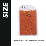 Maxbell 4 Pieces Cooling Towels Sports Towels 32"x12" Soft for Workout Sports Hiking Orange