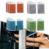 Maxbell 4 Pieces Cooling Towels Sports Towels 32"x12" Soft for Workout Sports Hiking Orange