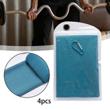 Maxbell 4 Pieces Cooling Towels Sports Towels 32"x12" Soft for Workout Sports Hiking Blue