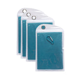 Maxbell 4 Pieces Cooling Towels Sports Towels 32"x12" Soft for Workout Sports Hiking Blue