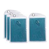 Maxbell 4 Pieces Cooling Towels Sports Towels 32"x12" Soft for Workout Sports Hiking Blue
