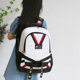 Maxbell Taekwondo Sparring Backpack for Kids Sports Gym Bag for Muay Thai Boxing Mma Black White