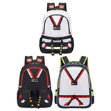 Maxbell Taekwondo Sparring Backpack for Kids Sports Gym Bag for Muay Thai Boxing Mma Black White