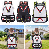 Maxbell Taekwondo Sparring Backpack for Kids Sports Gym Bag for Muay Thai Boxing Mma Black White