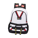 Maxbell Taekwondo Sparring Backpack for Kids Sports Gym Bag for Muay Thai Boxing Mma Black White