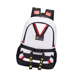 Maxbell Taekwondo Sparring Backpack for Kids Sports Gym Bag for Muay Thai Boxing Mma Black White
