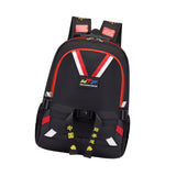 Maxbell Taekwondo Sparring Backpack for Kids Sports Gym Bag for Muay Thai Boxing Mma Black Red