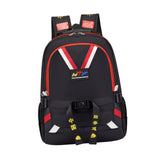 Maxbell Taekwondo Sparring Backpack for Kids Sports Gym Bag for Muay Thai Boxing Mma Black Red