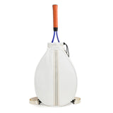 Maxbell Tennis Bag Racket Cover Portable Outdoor Carry Bag Players Tennis Racket Bag white