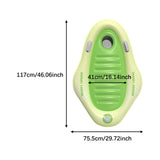 Maxbell Inflatable Surfboard Easy Inflation Surf Kickboard for Beach Kids Boys Girls