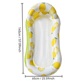 Maxbell Inflatable Pool Float Water Fun Pool Lounger Raft for Summer Party Traveling A