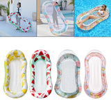 Maxbell Inflatable Pool Float Water Fun Pool Lounger Raft for Summer Party Traveling A