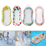 Maxbell Inflatable Pool Float Water Fun Pool Lounger Raft for Summer Party Traveling A