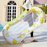 Maxbell Inflatable Pool Float Water Fun Pool Lounger Raft for Summer Party Traveling A