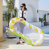 Maxbell Inflatable Pool Float Water Fun Pool Lounger Raft for Summer Party Traveling A