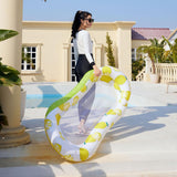 Maxbell Inflatable Pool Float Water Fun Pool Lounger Raft for Summer Party Traveling A