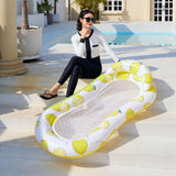 Maxbell Inflatable Pool Float Water Fun Pool Lounger Raft for Summer Party Traveling A