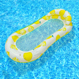 Maxbell Inflatable Pool Float Water Fun Pool Lounger Raft for Summer Party Traveling A