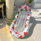 Maxbell Inflatable Pool Float Water Fun Pool Lounger Raft for Summer Party Traveling B