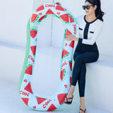 Maxbell Inflatable Pool Float Water Fun Pool Lounger Raft for Summer Party Traveling B