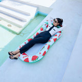 Maxbell Inflatable Pool Float Water Fun Pool Lounger Raft for Summer Party Traveling B