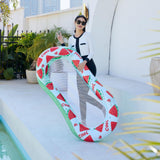 Maxbell Inflatable Pool Float Water Fun Pool Lounger Raft for Summer Party Traveling B