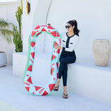 Maxbell Inflatable Pool Float Water Fun Pool Lounger Raft for Summer Party Traveling B