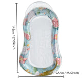 Maxbell Inflatable Pool Float Water Fun Pool Lounger Raft for Summer Party Traveling C