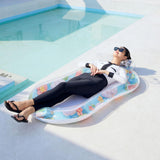 Maxbell Inflatable Pool Float Water Fun Pool Lounger Raft for Summer Party Traveling C