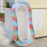 Maxbell Inflatable Pool Float Water Fun Pool Lounger Raft for Summer Party Traveling C