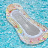Maxbell Inflatable Pool Float Water Fun Pool Lounger Raft for Summer Party Traveling D
