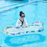 Maxbell Inflatable Pool Float for Adults Swimming Float Bed for Holiday Beach Travel