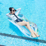 Maxbell Inflatable Pool Float for Adults Swimming Float Bed for Holiday Beach Travel