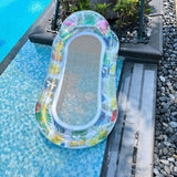 Maxbell Inflatable Pool Float for Adults Swimming Float Bed for Holiday Beach Travel