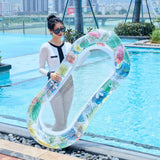 Maxbell Inflatable Pool Float for Adults Swimming Float Bed for Holiday Beach Travel