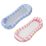 Maxbell Inflatable Pool Float Swimming Pool Floaty Lounge Raft for Relaxing Vacation PINK