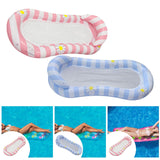 Maxbell Inflatable Pool Float Swimming Pool Floaty Lounge Raft for Relaxing Vacation PINK