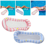 Maxbell Inflatable Pool Float Swimming Pool Floaty Lounge Raft for Relaxing Vacation PINK