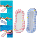 Maxbell Inflatable Pool Float Swimming Pool Floaty Lounge Raft for Relaxing Vacation PINK