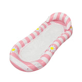 Maxbell Inflatable Pool Float Swimming Pool Floaty Lounge Raft for Relaxing Vacation PINK