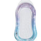 Maxbell Inflatable Pool Float Heavy Duty Swimming Float Bed for Beach Vacation Party blue