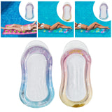 Maxbell Inflatable Pool Float Heavy Duty Swimming Float Bed for Beach Vacation Party blue